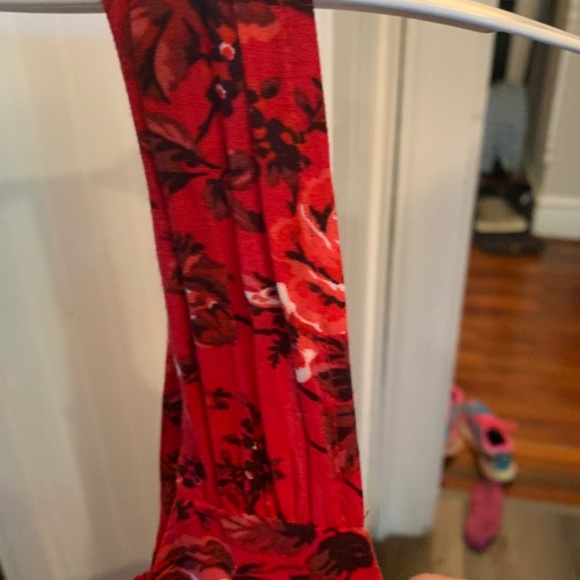 Band of gypsies viscose floral mini. Worn twice - Picture 3 of 4